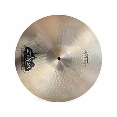Used Zildjian 16in A Series Medium Thin Crash 375th Anniversary Cymbal