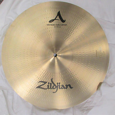 Zildjian Used Zildjian 16in A Series Medium Thin Crash Cymbal