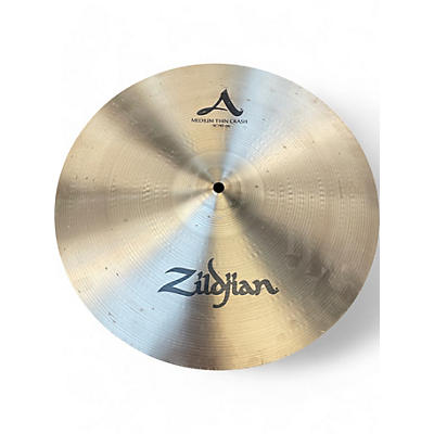 Zildjian Used Zildjian 16in A Series Medium Thin Crash Cymbal