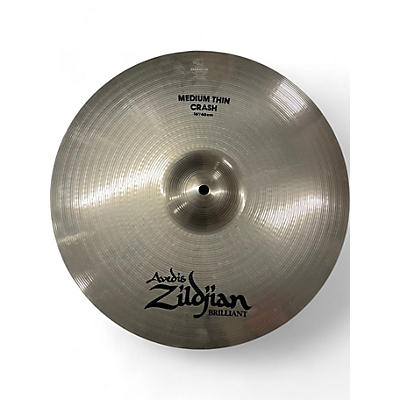 Used Zildjian 16in A Series Medium Thin Crash Cymbal