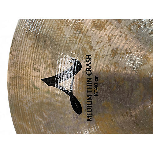 Used Zildjian 16in A Series Medium Thin Crash Cymbal 36