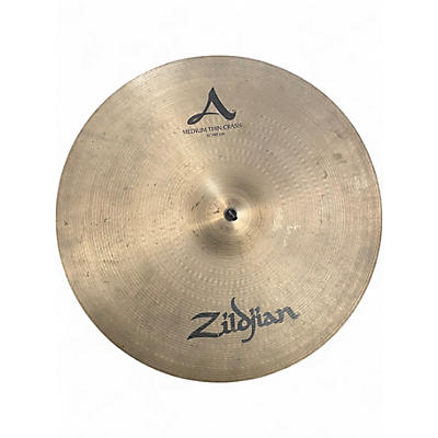 Used Zildjian 16in A Series Medium Thin Crash Cymbal
