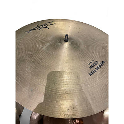 Used Zildjian 16in A Series Medium Thin Crash Cymbal