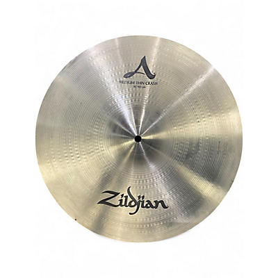 Used Zildjian 16in A Series Medium Thin Crash Cymbal