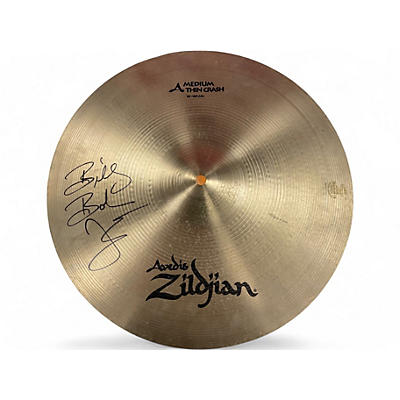 Used Zildjian 16in A Series Medium Thin Crash Cymbal