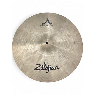 Used Zildjian 16in A Series Medium Thin Crash Cymbal