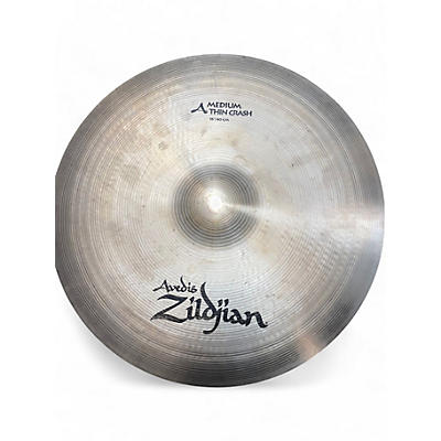 Used Zildjian 16in A Series Medium Thin Crash Cymbal