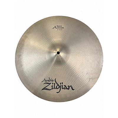 Used Zildjian 16in A Series Thin Crash Cymbal