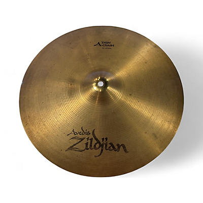 Used Zildjian 16in A Series Thin Crash Cymbal