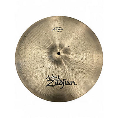 Used Zildjian 16in A Series Thin Crash Cymbal