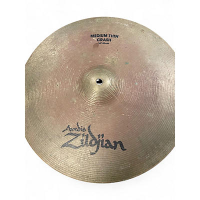 Used Zildjian 16in AVEDIS MED THIN CRASH Cymbal