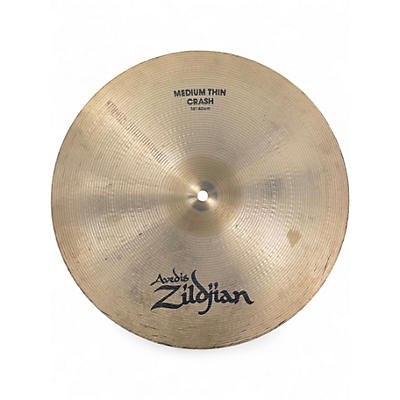 Used Zildjian 16in AVEDIS MEDIUM THIN CRASH Cymbal