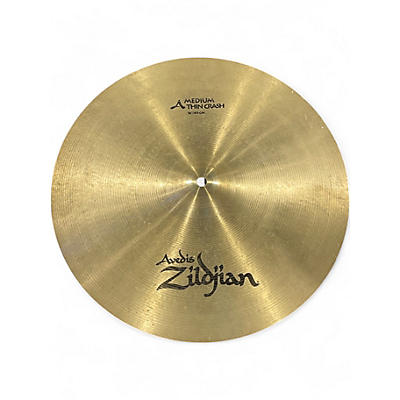 Used Zildjian 16in AVEDIS MEDIUM THIN CRASH Cymbal