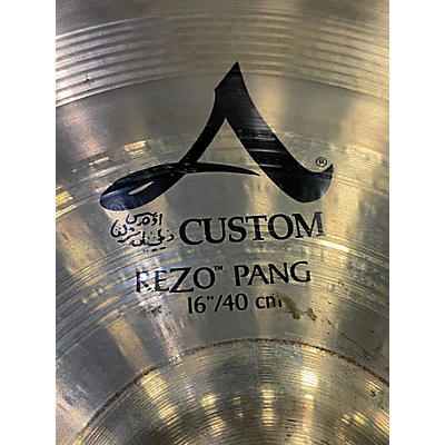 Used Zildjian 16in Avedis Rezo Pang Cymbal