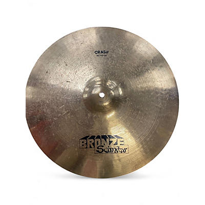 Used Zildjian 16in BRONZE SCIMITAR CRASH Cymbal