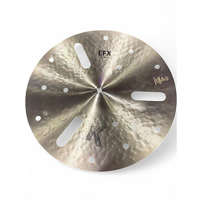 Used Zildjian 16in K CUSTOM EFX Cymbal