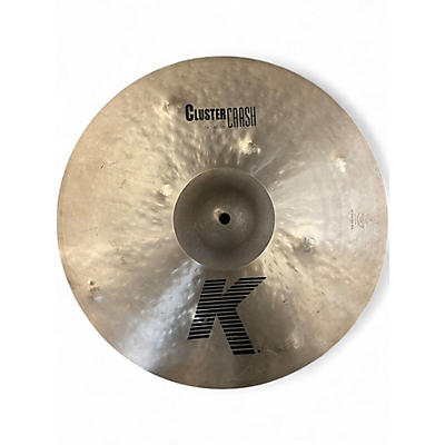 Used Zildjian 16in K Cluster Crash Cymbal