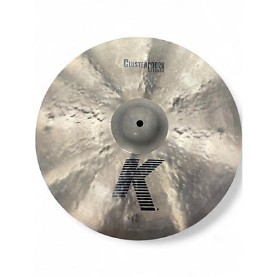 Used Zildjian 16in K Cluster Crash Cymbal