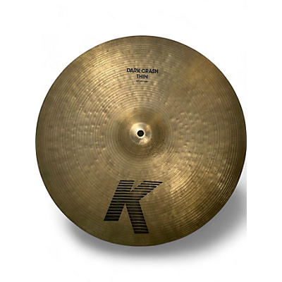 Zildjian Used Zildjian 16in K Custom Dark Crash Cymbal