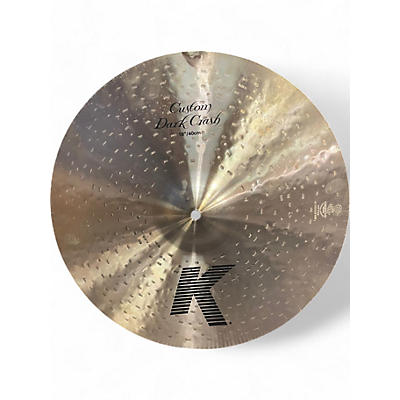 Zildjian Used Zildjian 16in K Custom Dark Crash Cymbal