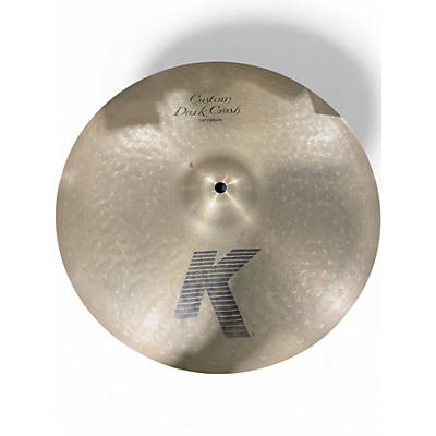 Used Zildjian 16in K Custom Dark Crash Cymbal