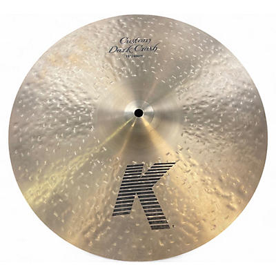 Used Zildjian 16in K Custom Dark Crash Cymbal