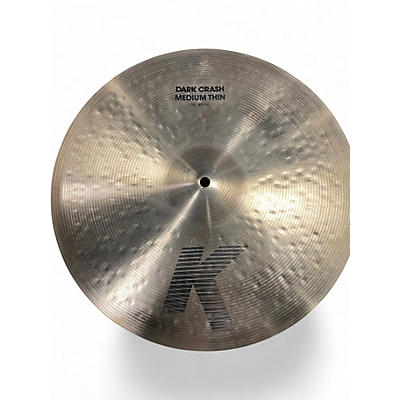Used Zildjian 16in K Custom Dark Crash Cymbal