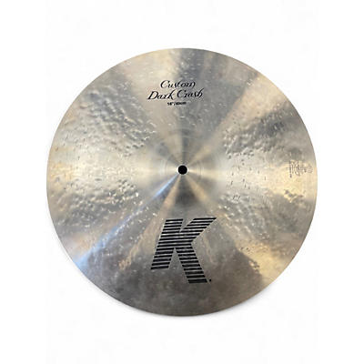 Used Zildjian 16in K Custom Dark Crash Cymbal
