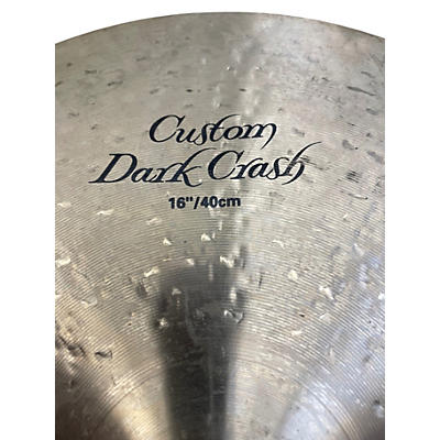 Used Zildjian 16in K Custom Dark Crash Cymbal