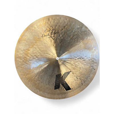 Used Zildjian 16in K Custom Dark Crash Cymbal
