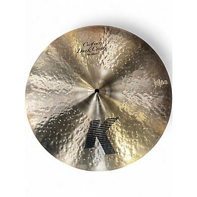 Used Zildjian 16in K Custom Dark Crash Cymbal
