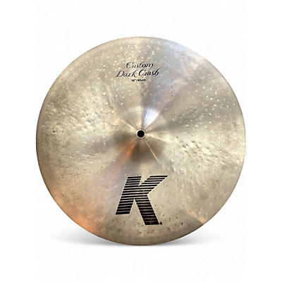 Used Zildjian 16in K Custom Dark Crash Cymbal
