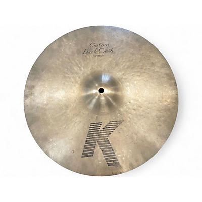 Used Zildjian 16in K Custom Dark Crash Cymbal