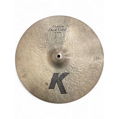 Used Zildjian 16in K Custom Dark Crash Cymbal