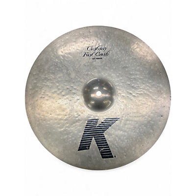 Used Zildjian 16in K Custom Fast Crash Cymbal