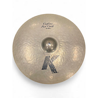 Used Zildjian 16in K Custom Fast Crash Cymbal