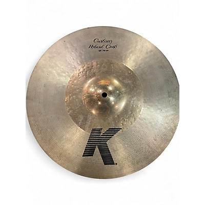 Used Zildjian 16in K Custom Hybrid Crash Cymbal