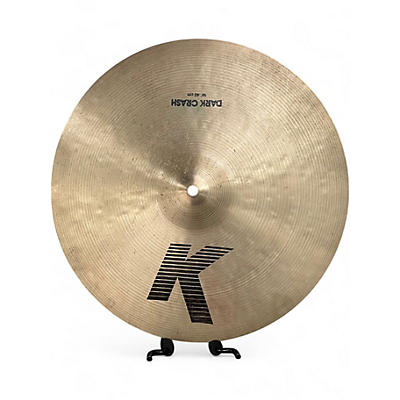 Used Zildjian 16in K DARK CRASH  Cymbal