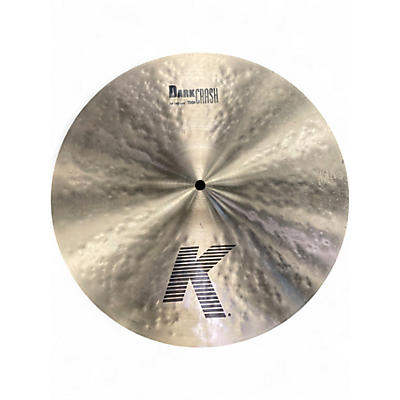 Used Zildjian 16in K DARK THIN CRASH Cymbal
