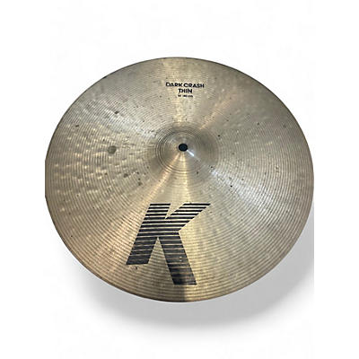 Used Zildjian 16in K KUSTOM DARK CRASH THIN Cymbal