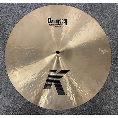 Zildjian Used Zildjian 16in K Medium Dark Thin Crash Cymbal