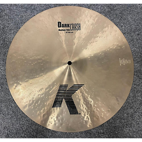 Zildjian Used Zildjian 16in K Medium Dark Thin Crash Cymbal 36