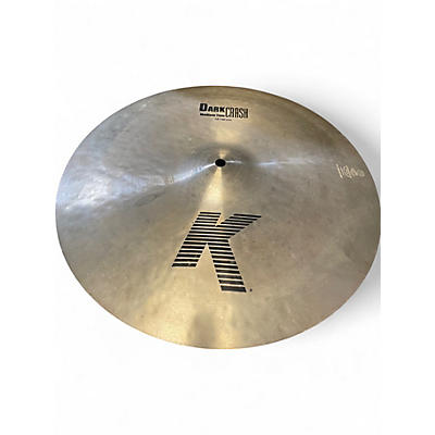 Used Zildjian 16in K Medium Dark Thin Crash Cymbal