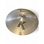 Used Zildjian 16in K Medium Dark Thin Crash Cymbal 36