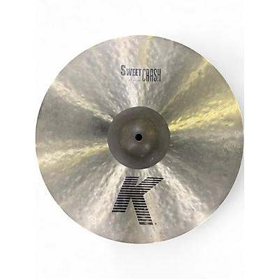 Used Zildjian 16in K Sweet Crash Cymbal