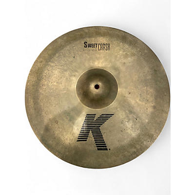 Used Zildjian 16in K Sweet Crash Cymbal