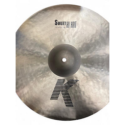 Used Zildjian 16in K Sweet Hi-Hat Pair Cymbal