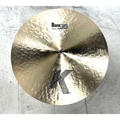 Zildjian Used Zildjian 16in K Thin Dark Crash Cymbal 36