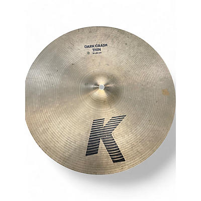 Zildjian Used Zildjian 16in K Thin Dark Crash Cymbal