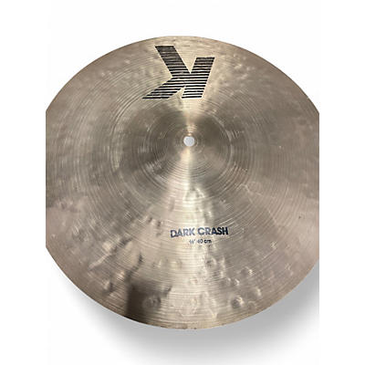 Used Zildjian 16in K Thin Dark Crash Cymbal